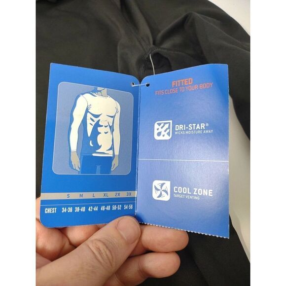 Starter Long Sleeve Fitted Top Moisture Wicking System Great Base Layer 2XL - Picture 3 of 5